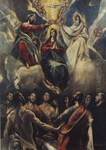 The Coronation of the Virgin by El Greco