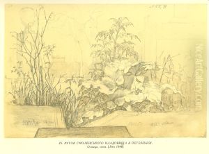 Corner of Smolensk cemetery in St. Petersburg