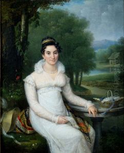 Portrait of Marie-Sophie Jannon by Jenny Berger-Desoras