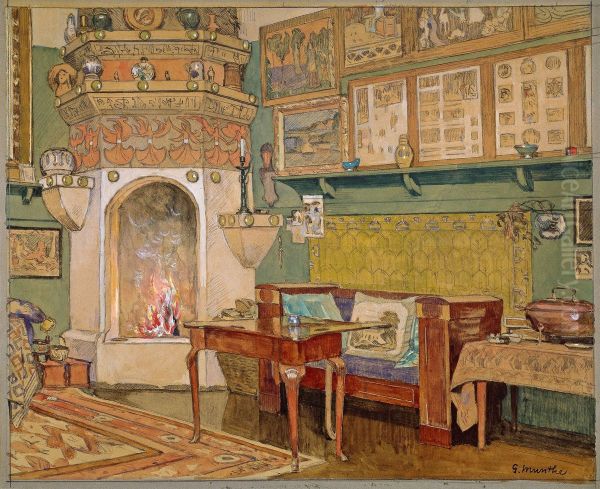 Interior from Leveld, the Livingroom - view 1