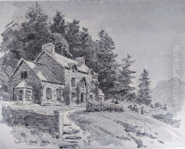 Gude's Cottage in Wales - view 1