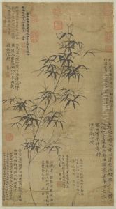 New Bamboo in the Spring Rain by Ni Zan