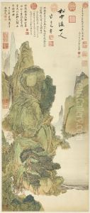 Cascading Water in the Spring Mountains after Zhao Mengfu by Wang Hui