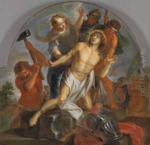 Holy martyr by Oswald Onghers