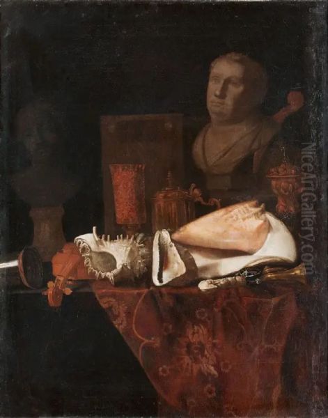 Still life with seashells - view 1