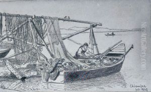 Ved Chiemsee by Hans Gude