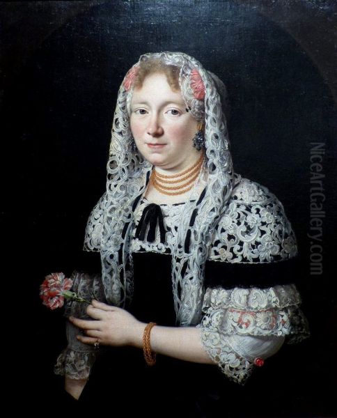 Portrait of a patrician lady from Gdansk. - view 1