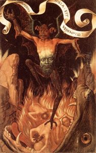 Hell by (manner of) Memling, Hans