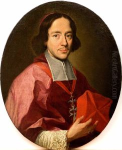 Portrait of cardinal Jan Kazimierz Denhoff.