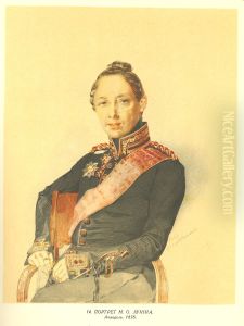 Portrait of Nikolai Alexandrovich Lunin