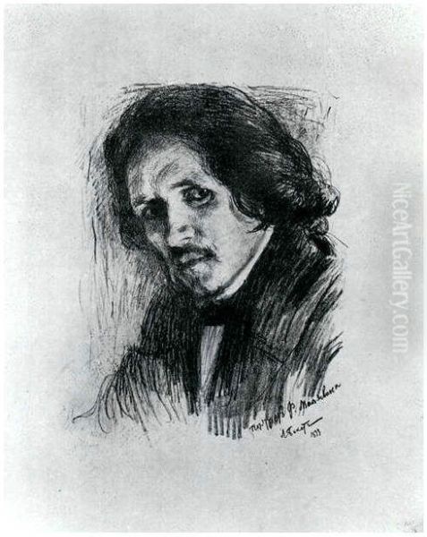 Portrait of the Filipp Maljawin - view 1