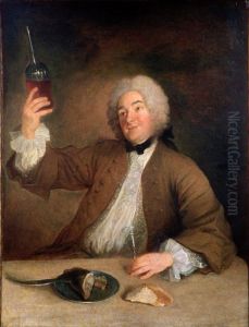 The Marquis d'Artaguiette as a drinker