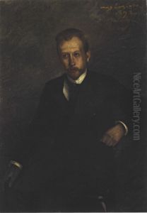 Portrat des Lehrers Carl Bolhoevener, Paullus genannt
