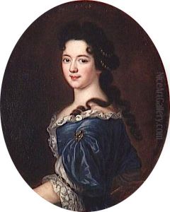 Portrait ofMarie Therese de Bourbon, princesse de Conti (1666-1732) by Pierre Mignard I