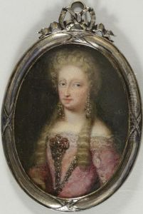 Small portrait of Maria Anna of Neuburg