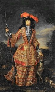 Anna Maria Luisa de' Medici in hunting dress