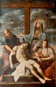 Lamentation of Christ. by Jan Reisner