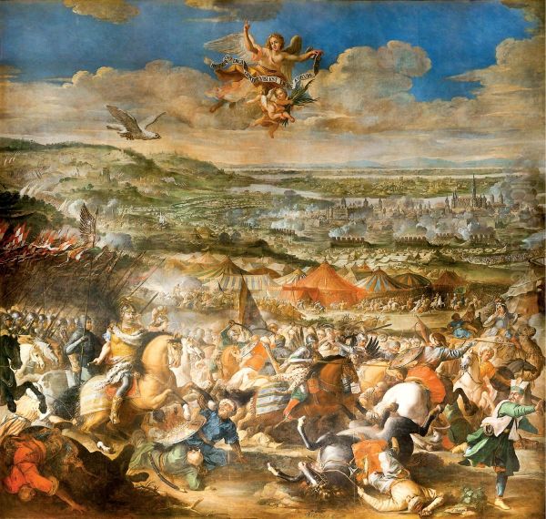 Battle of Vienna. - view 1