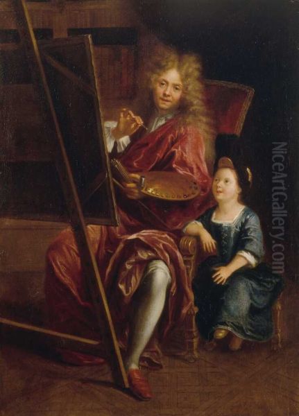 Self-Portrait with His Son - view 1