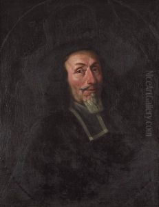 Bildnis Samuel Jenner (1624-1699), Herr zu Utzigen, Landvogt von Wangen an der Aare, des Rats 1671, Venner zu Mittellowen 1682. by Johannes Dunz