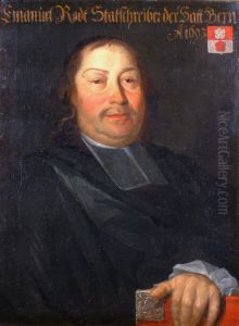 Bildnis Emanuel Rodt (1655-1728), Stadtschreiber.