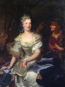 Portrait of Marie-Anne Varice de La Ravoye, nee de Valieres Portrait of Marie-Anne Varice de La Ravoye, nee de Valieres