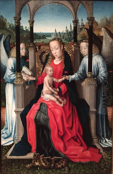 Virgin and Child Enthroned with Angels - view 1