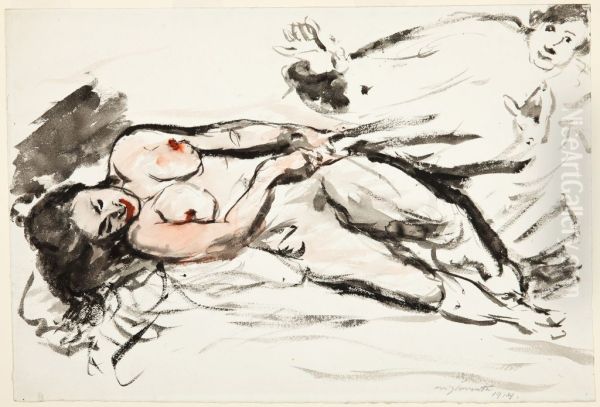 Joseph und Potiphars Weib (Studie zum Gemalde) - view 1