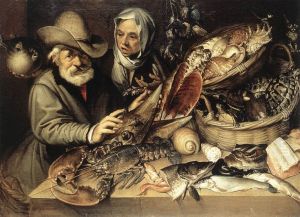 The Fishmonger's Shop by Bartolomeo Passarotti