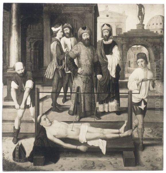 The martyrdom of Saint Erasmus - view 1