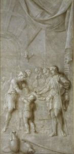 The massacre of the innocents by Petrus Norbertus Van Reysschoot
