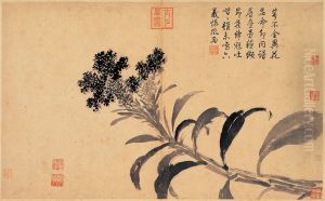 zhong wen: ji guan hua by Shen Zhou