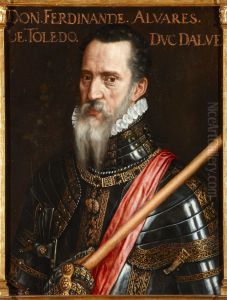 Portrait of Ferdinand Alvarez de Toledo, hertog van Alba (1507-1582)