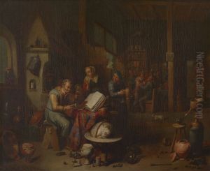 The iatrochemist by Balthasar Van Den Bossche
