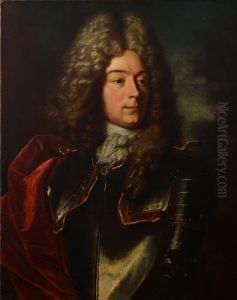 BildnisJohann Frisching(1668-1726), Mitherr zu Rumligen, Offizier, Venner zu Metzgern. BildnisJohann Frisching(1668-1726), Mitherr zu Rumligen, Offizier, Venner zu Metzgern.