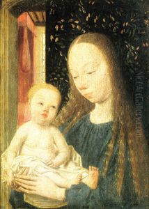 Virgin and Child in half-length by Geertgen tot Sint Jans