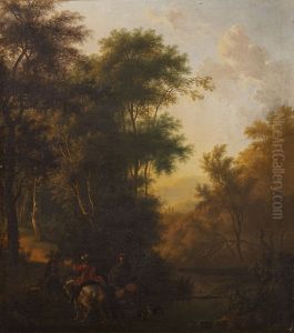 Landscape with a Group of Trees on the Left Landscape with a Group of Trees on the Left
