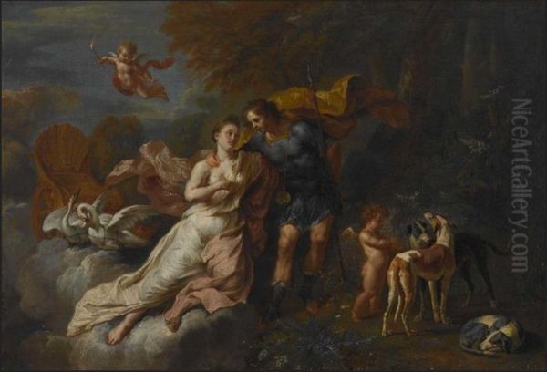 Venus and Adonis - view 1