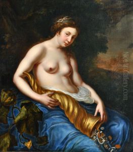 An allegory of abundance by Carel van Savoyen