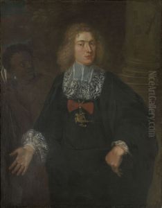 Portrait of Gaspar De Vos, Head of the Guild of St. Sebastian of Bruges in 1673