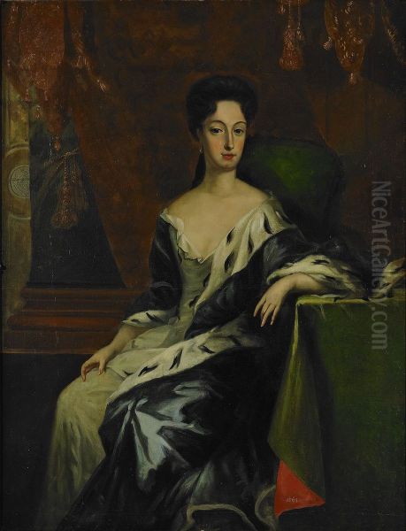 Portrait of Princess Hedvig Sofia of Sweden, Duchess of Holstein-Gottorp - view 1