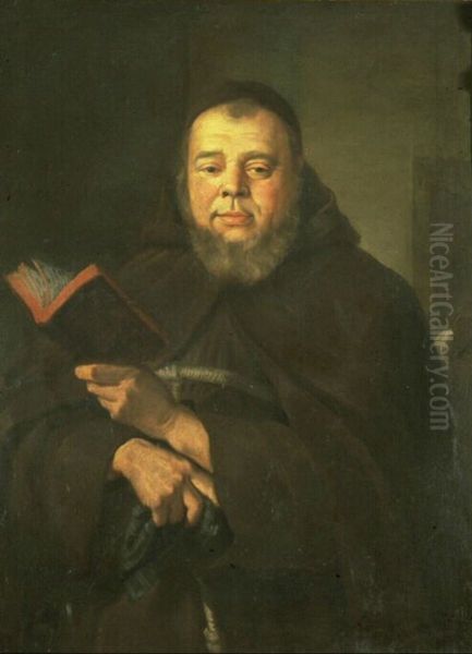 Portrait of a capuchin monk - view 1