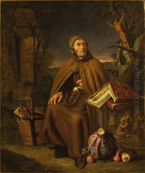 Friar with Cross of Caravaca - view 1