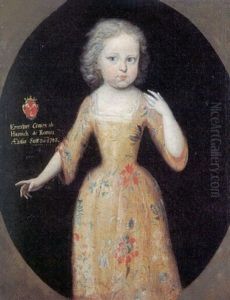 Portrait of Johann Ernst von Harrach (1705-1739)} Portrait of Johann Ernst von Harrach (1705-1739)}