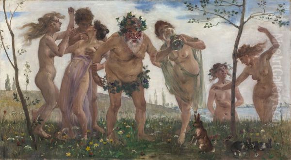 Bacchante procession - view 1