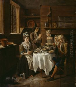 Saying Grace by Joseph van Aken