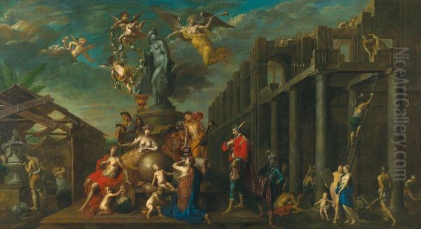 Allegory of the Arts - view 1