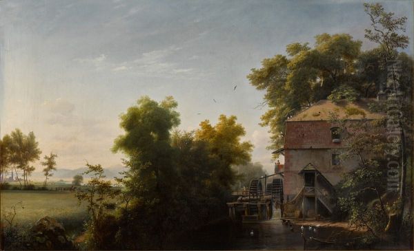 The Water Mill at Heilsberg - view 1