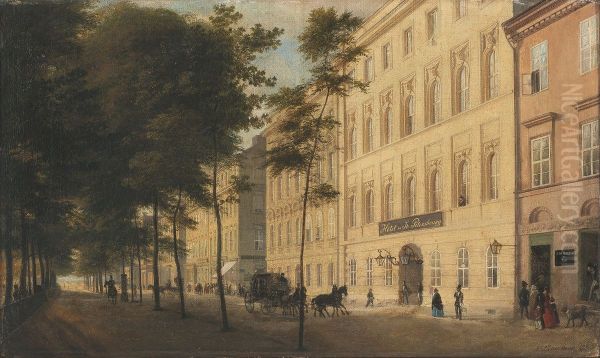 <<Unter den Linden, Gostinica Sankt Peterburg>> - view 1