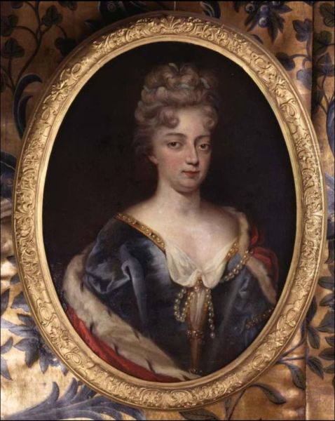 Portrait of Maria Louise of Hessen-Kassel as a young woman - view 1
